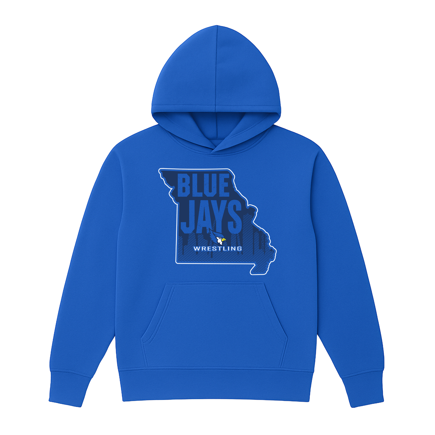 Liberty Blue Jays Wrestling Missouri Hoodie
