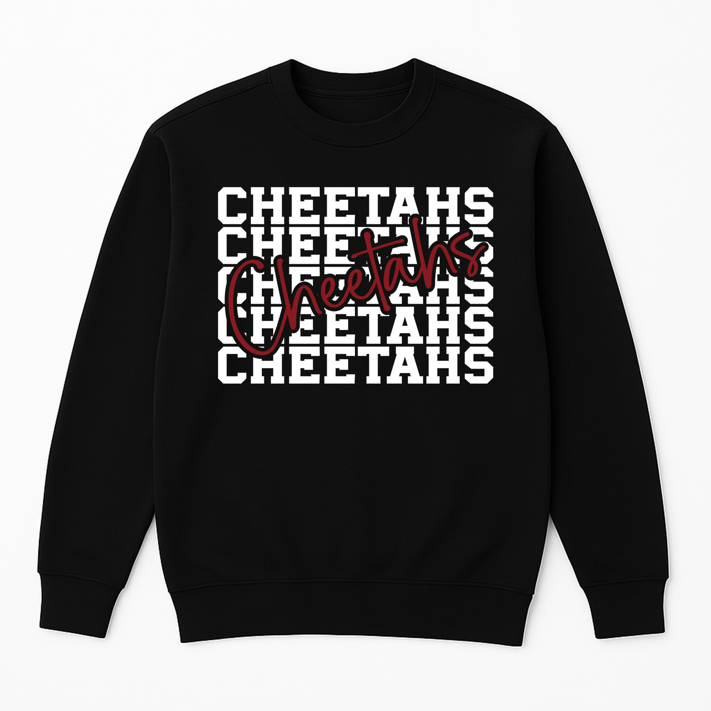 Red and Black Cheetahs Tee