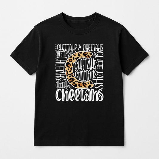 Leopard Print C Cheetah Tee