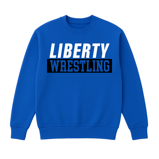 Liberty Blue Jays Wrestling 2026 - 2027 Crewneck
