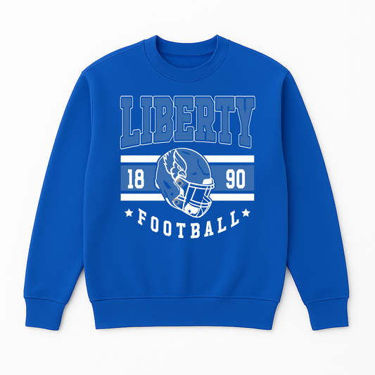 Liberty Blue Jays Football Retro