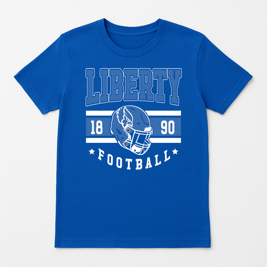 Liberty Blue Jays Football Retro