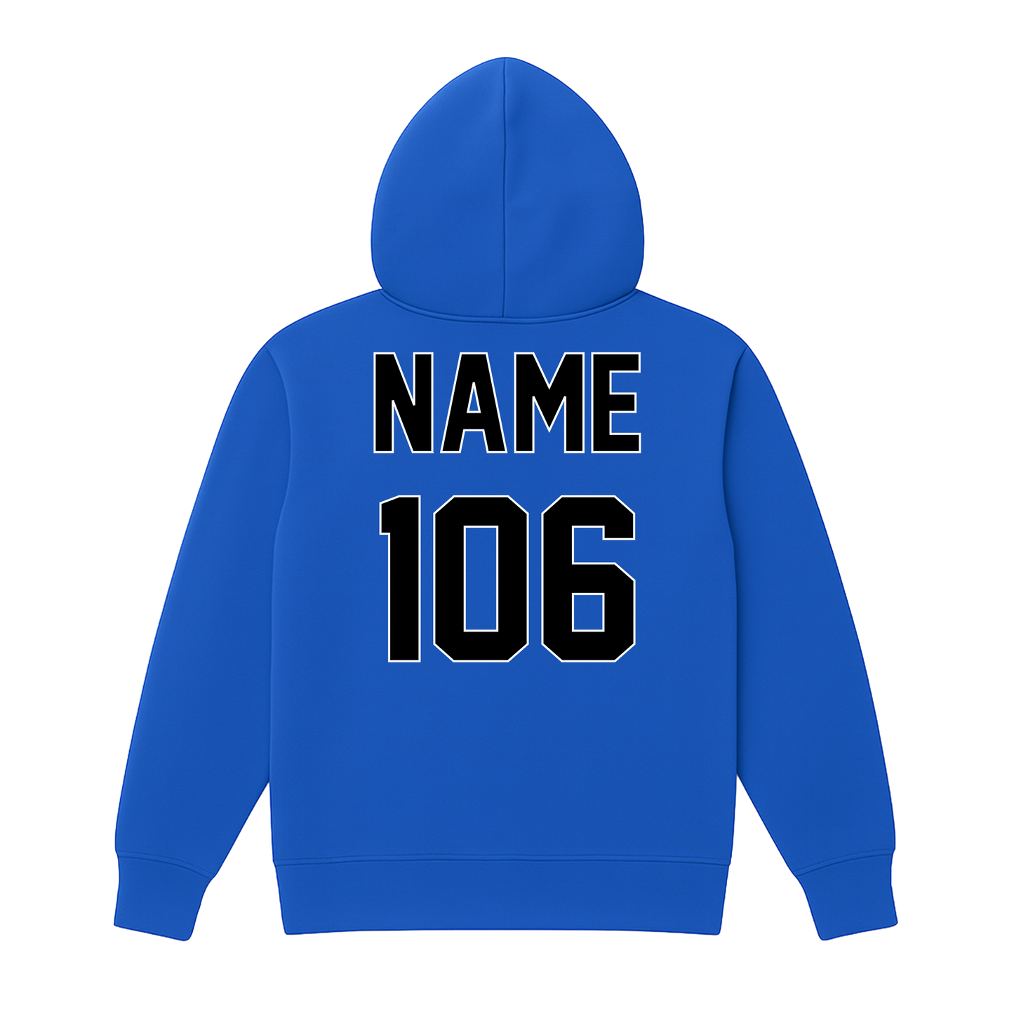 Liberty Blue Jays Wrestling Custom Name and Weight Hoodie