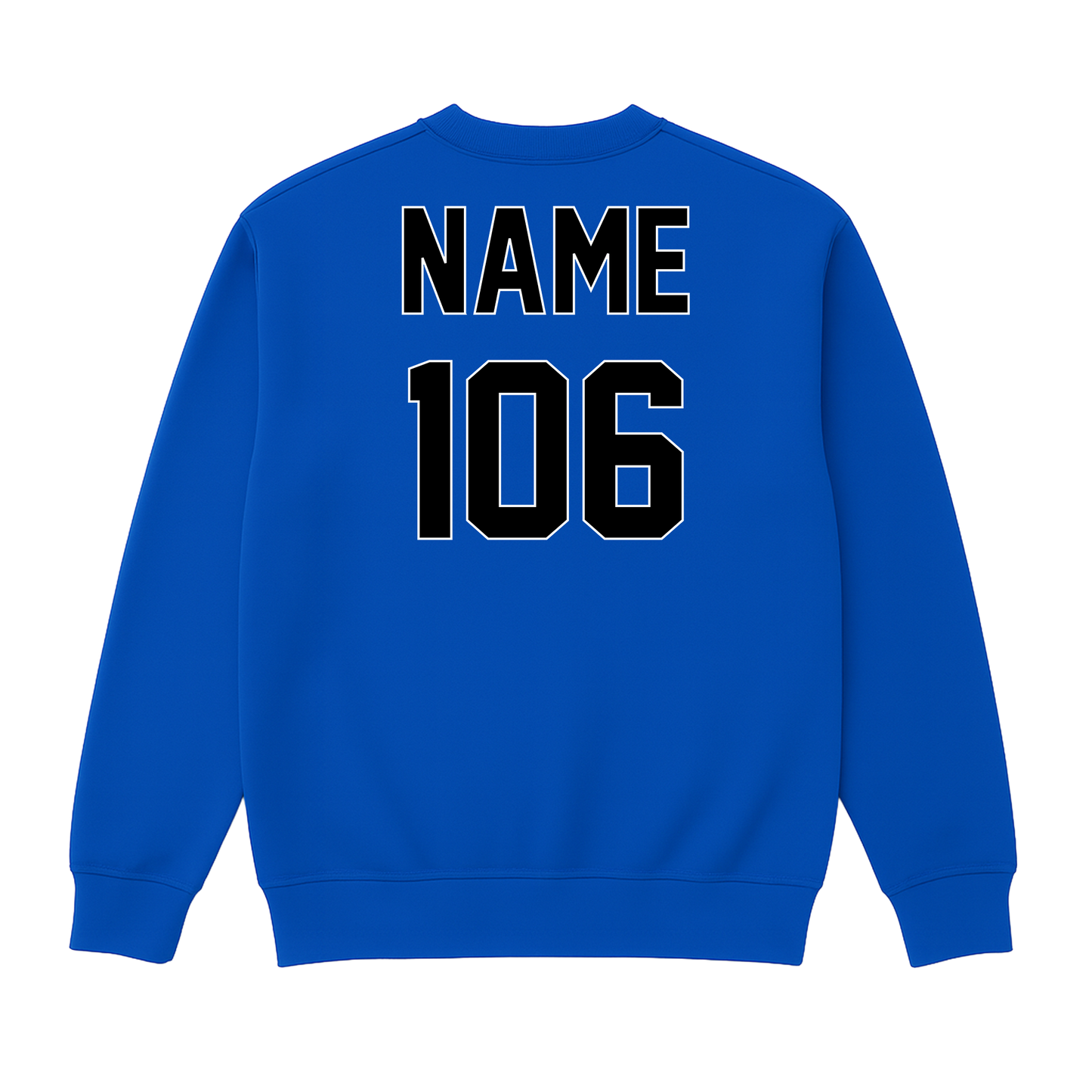 Liberty Blue Jays Wrestling Custom Name and Weight Crewneck