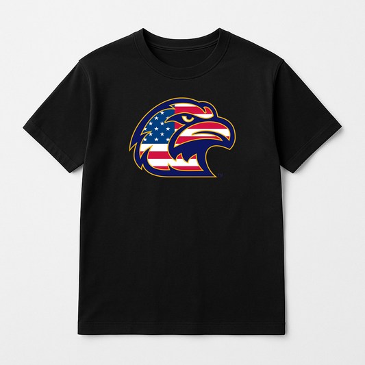 Liberty North Red White Blue Wrestling T-Shirt
