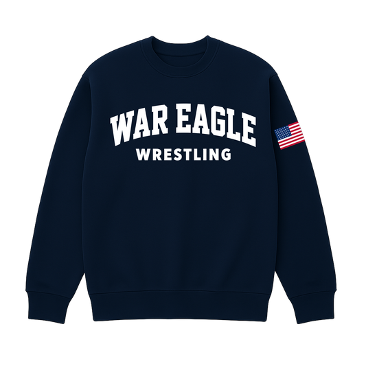 War Eagle Wrestling Crewneck