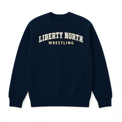 Liberty North Wrestling Crewneck