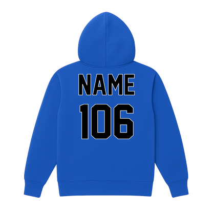 Liberty Blue Jays Wrestling Custom Name and Weight Hoodie