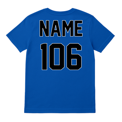 Liberty Blue Jays Wrestling Custom Name and Weight T-Shirt