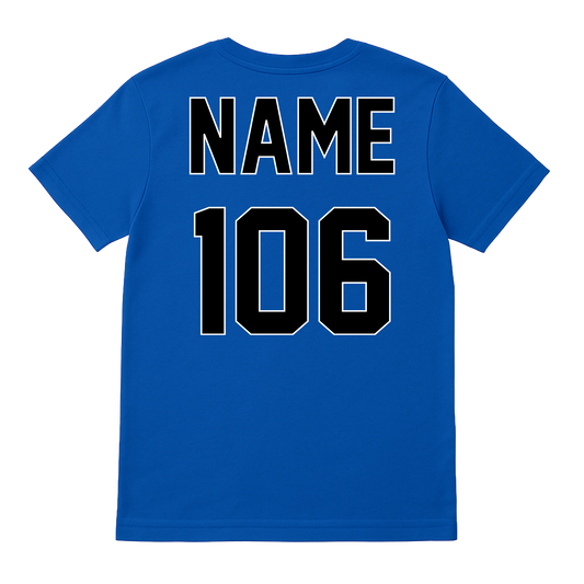 Liberty Blue Jays Wrestling Custom Name and Weight T-Shirt