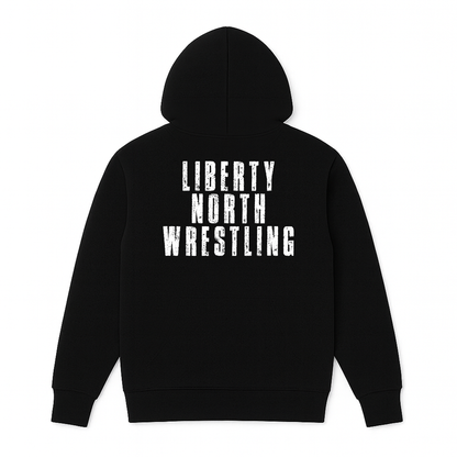 Liberty North Red White Blue Wrestling Hoodie