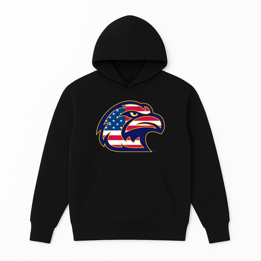 Liberty North Red White Blue Wrestling Hoodie